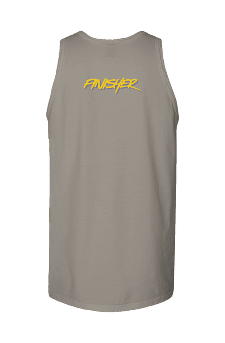 White Lake Half Garment Dyed Unisex Finisher Tank