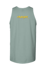 White Lake Half Garment Dyed Unisex Finisher Tank