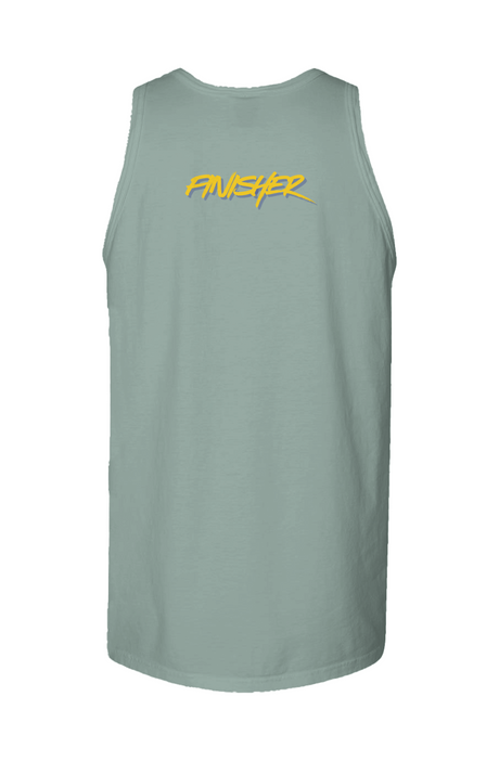 White Lake Half Garment Dyed Unisex Finisher Tank