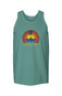 White Lake Half Garment Dyed Unisex Finisher Tank
