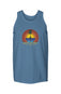 White Lake Half Garment Dyed Unisex Finisher Tank