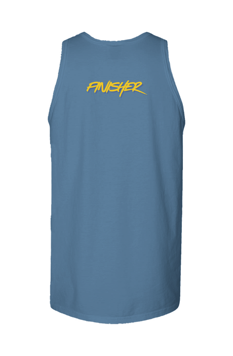 White Lake Half Garment Dyed Unisex Finisher Tank