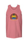 White Lake Half Garment Dyed Unisex Finisher Tank
