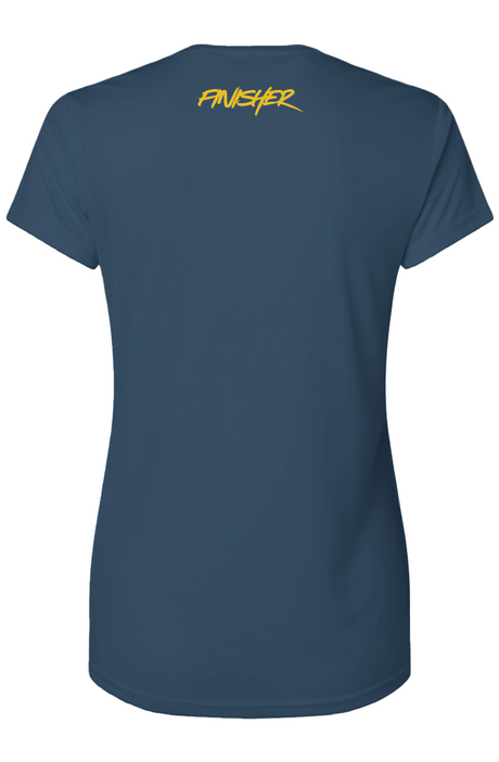 White Lake Half Ladies' Islander Performance Finisher Tee w/ UPF 50+