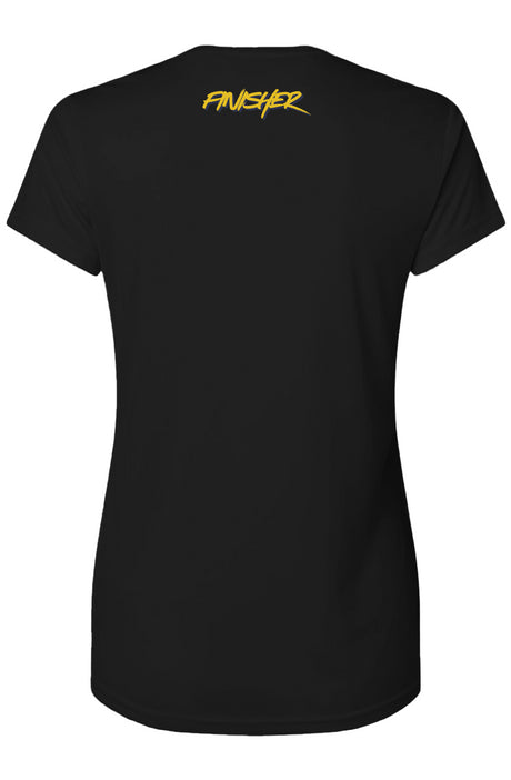 White Lake Half Ladies' Islander Performance Finisher Tee w/ UPF 50+