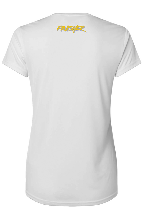 White Lake Half Ladies' Islander Performance Finisher Tee w/ UPF 50+