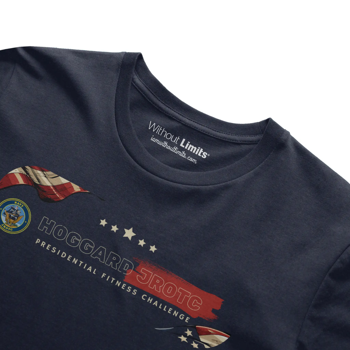 Hoggard Navy JROTC Presidential Fitness Challenge Triblend Tee