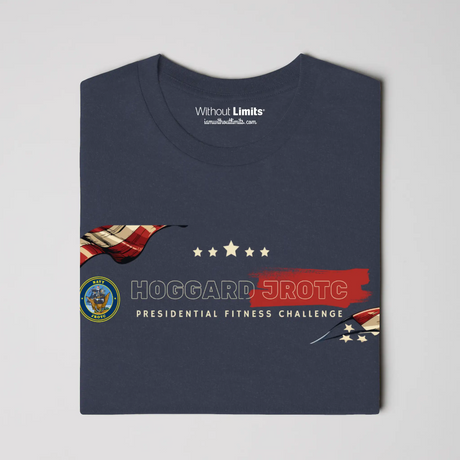 Hoggard Navy JROTC Presidential Fitness Challenge Triblend Tee