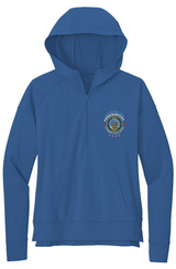 Hoggard Navy JROTC Presidential Fitness Challenge Ladies' Stretch 1/2 Zip Hoodie