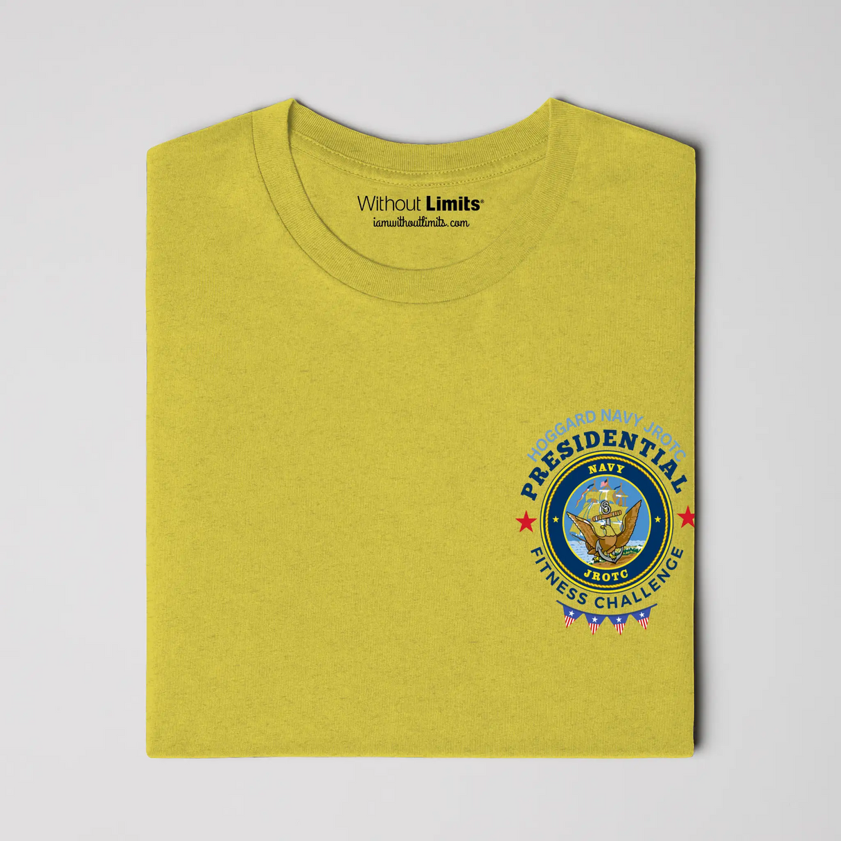 Hoggard Navy JROTC Presidential Fitness Challenge Triblend Tee