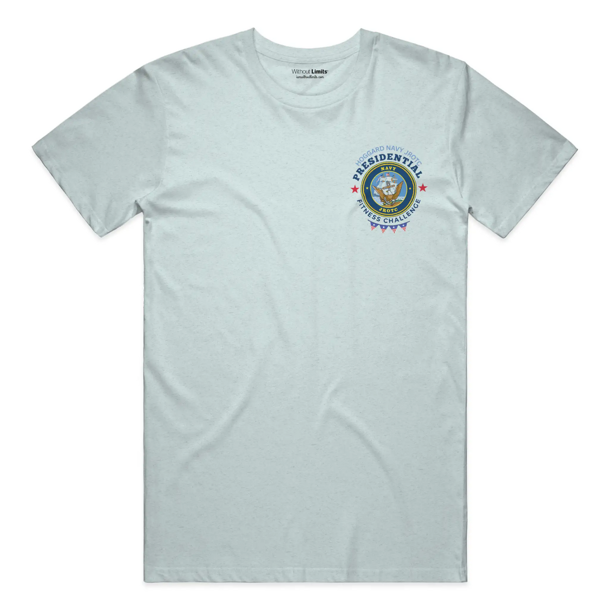Hoggard Navy JROTC Presidential Fitness Challenge Triblend Tee