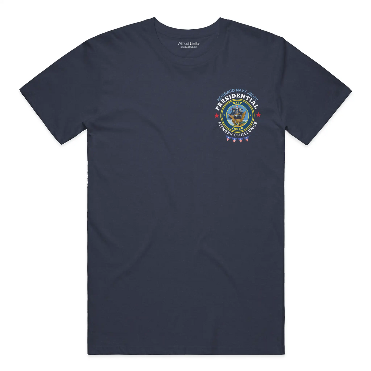 Hoggard Navy JROTC Presidential Fitness Challenge Triblend Tee