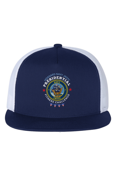 Hoggard Navy JROTC Presidential Fitness Challenge 5-Panel Trucker Cap