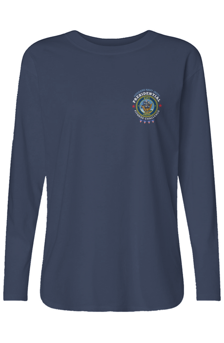 Hoggard Navy JROTC Presidential Fitness Challenge L/S Jersey Tee