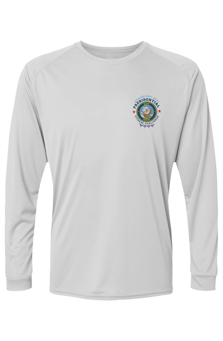 Hoggard Navy JROTC Presidential Fitness Challenge L/S Performance Tee w/ UPF 50+