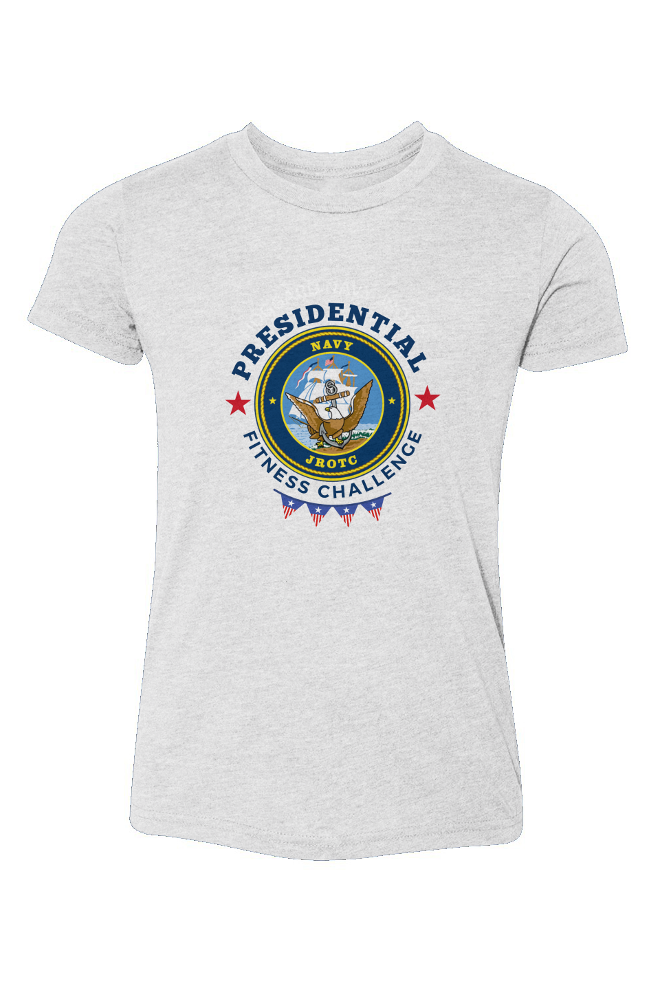 Hoggard Navy JROTC Presidential Fitness Challenge Triblend Tee