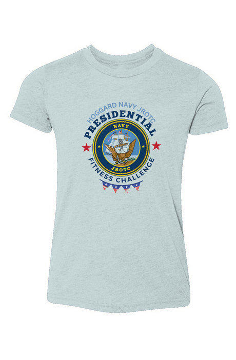 Hoggard Navy JROTC Presidential Fitness Challenge Triblend Tee