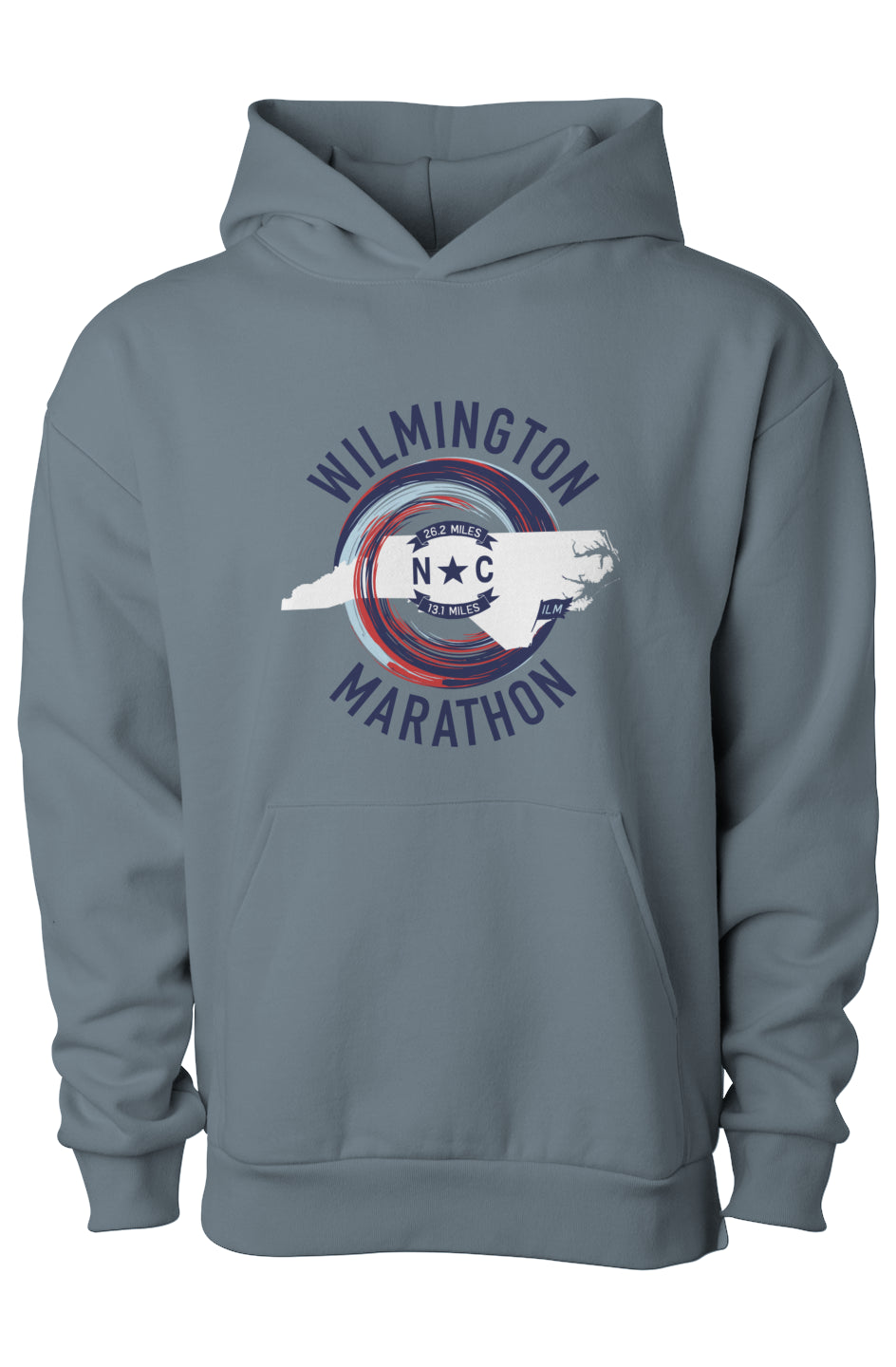 Wilmington Marathon Pullover Hooded Sweatshirt