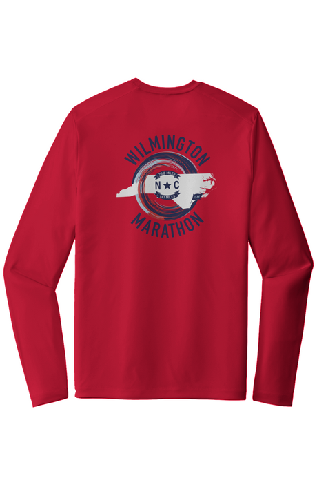 Wilmington Marathon Posi UV Pro LS Tee