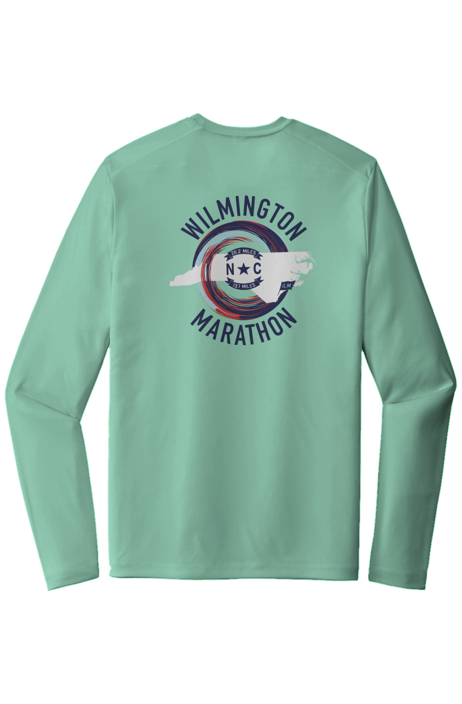 Wilmington Marathon Posi UV Pro LS Tee