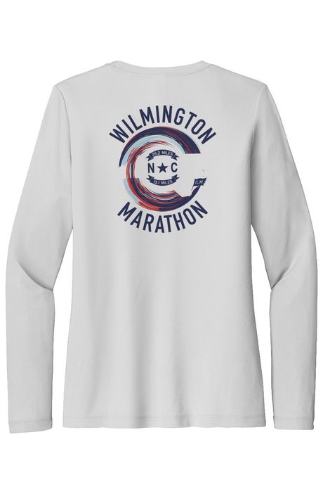 Wilmington Marathon Posi UV Pro LS Tee