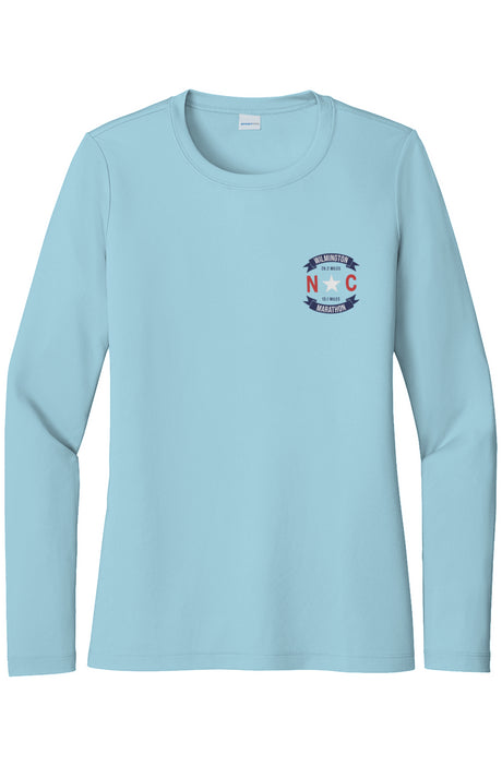 Wilmington Marathon Posi UV Pro LS Tee