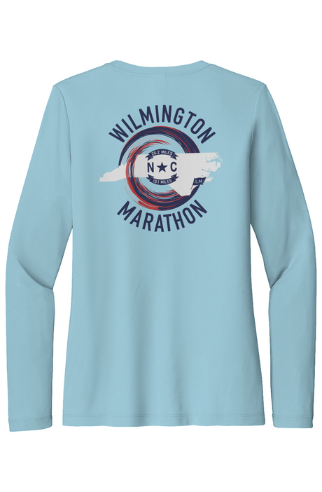 Wilmington Marathon Posi UV Pro LS Tee