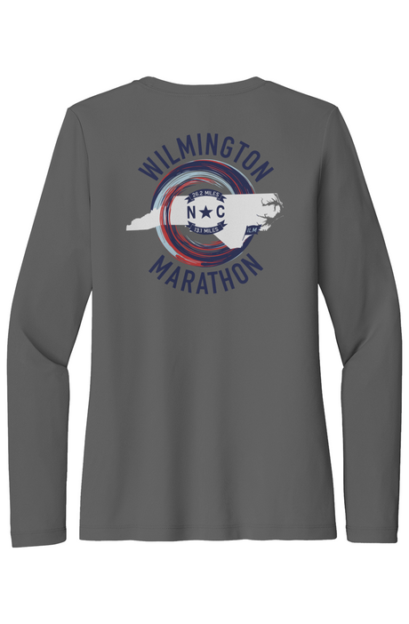 Wilmington Marathon Posi UV Pro LS Tee