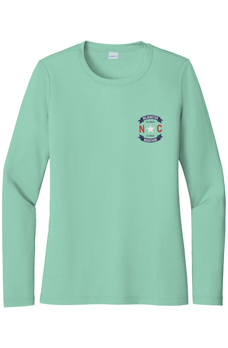 Wilmington Marathon Posi UV Pro LS Tee
