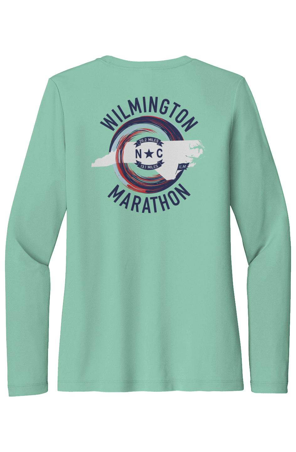 Wilmington Marathon Posi UV Pro LS Tee