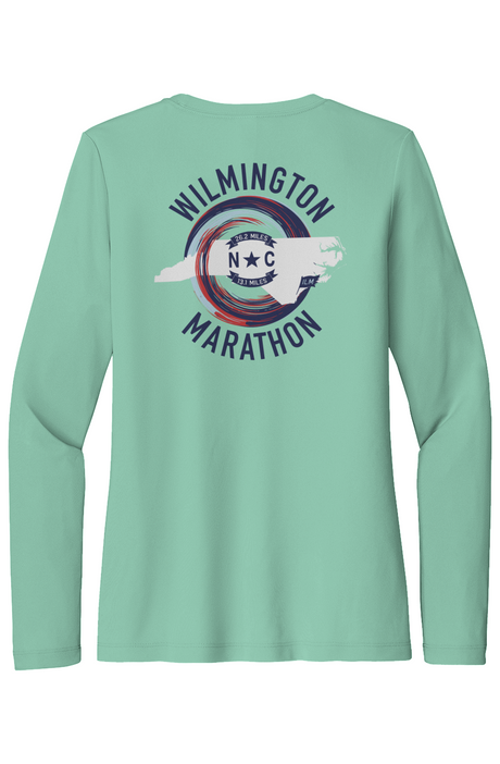 Wilmington Marathon Posi UV Pro LS Tee