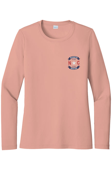 Wilmington Marathon Posi UV Pro LS Tee