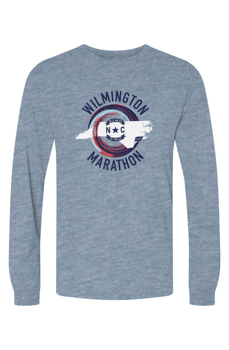 Wilmington Marathon Unisex Triblend L/S Tee