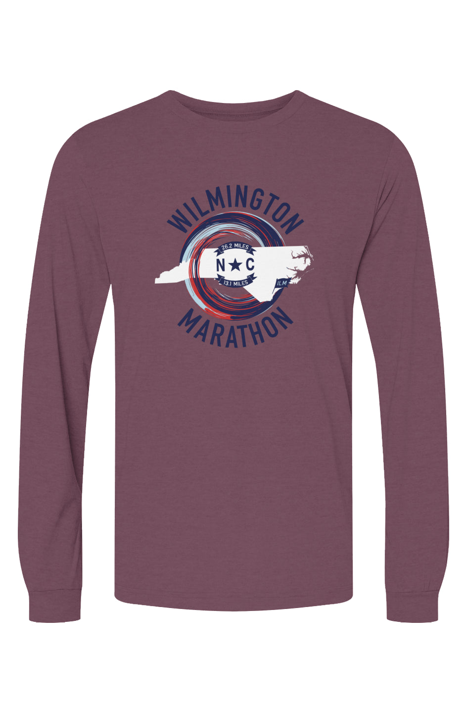 Wilmington Marathon Unisex Triblend L/S Tee