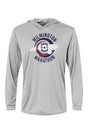 Wilmington Marathon Bahama Hooded L/S Performance Tee w/ UPF 50+
