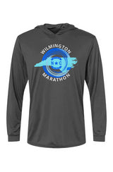 Wilmington Marathon Bahama Hooded L/S Performance Tee w/ UPF 50+