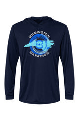 Wilmington Marathon Bahama Hooded L/S Performance Tee w/ UPF 50+