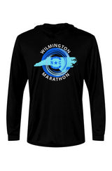 Wilmington Marathon Bahama Hooded L/S Performance Tee w/ UPF 50+
