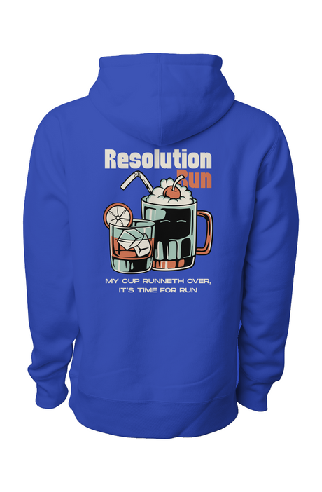 Resolution Run Premium Heavyweight Cross Grain Hoodie