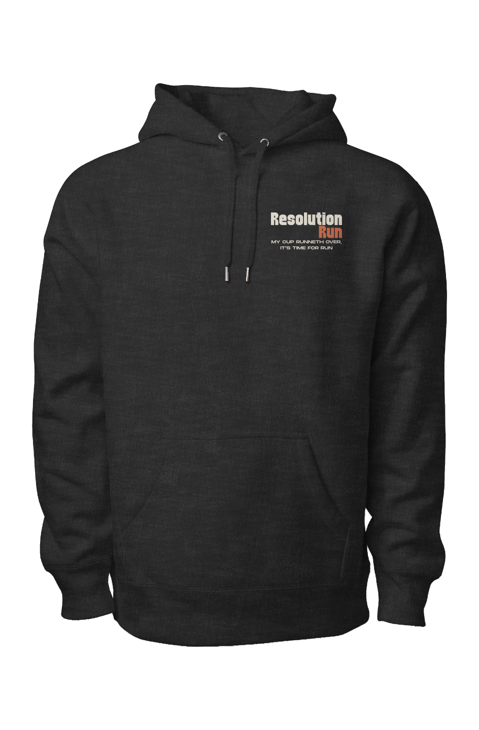 Resolution Run Premium Heavyweight Cross Grain Hoodie
