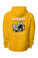 Resolution Run Premium Heavyweight Cross Grain Hoodie