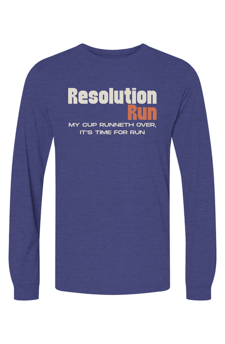 Resolution Run Triblend L/S Tee