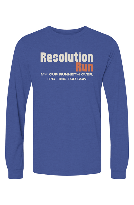 Resolution Run Triblend L/S Tee