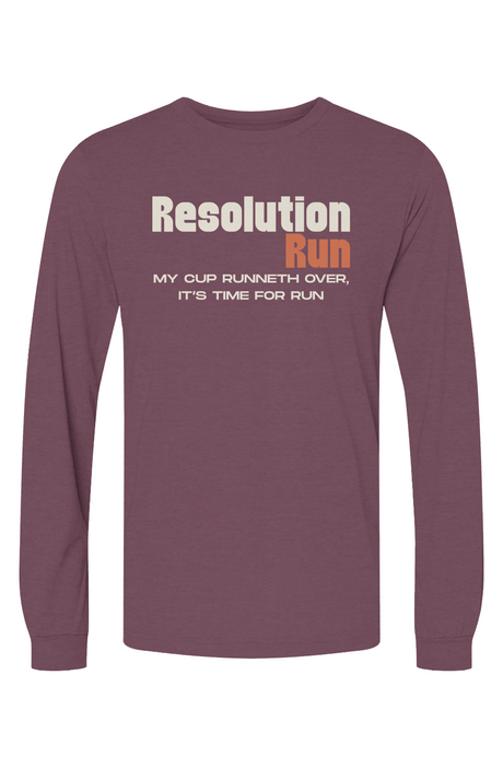 Resolution Run Triblend L/S Tee
