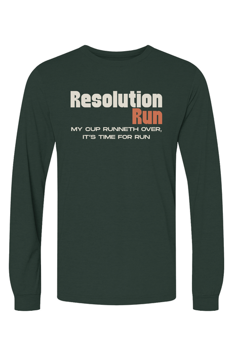 Resolution Run Triblend L/S Tee