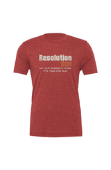 Resolution Run Triblend Tee