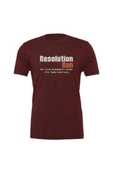 Resolution Run Triblend Tee