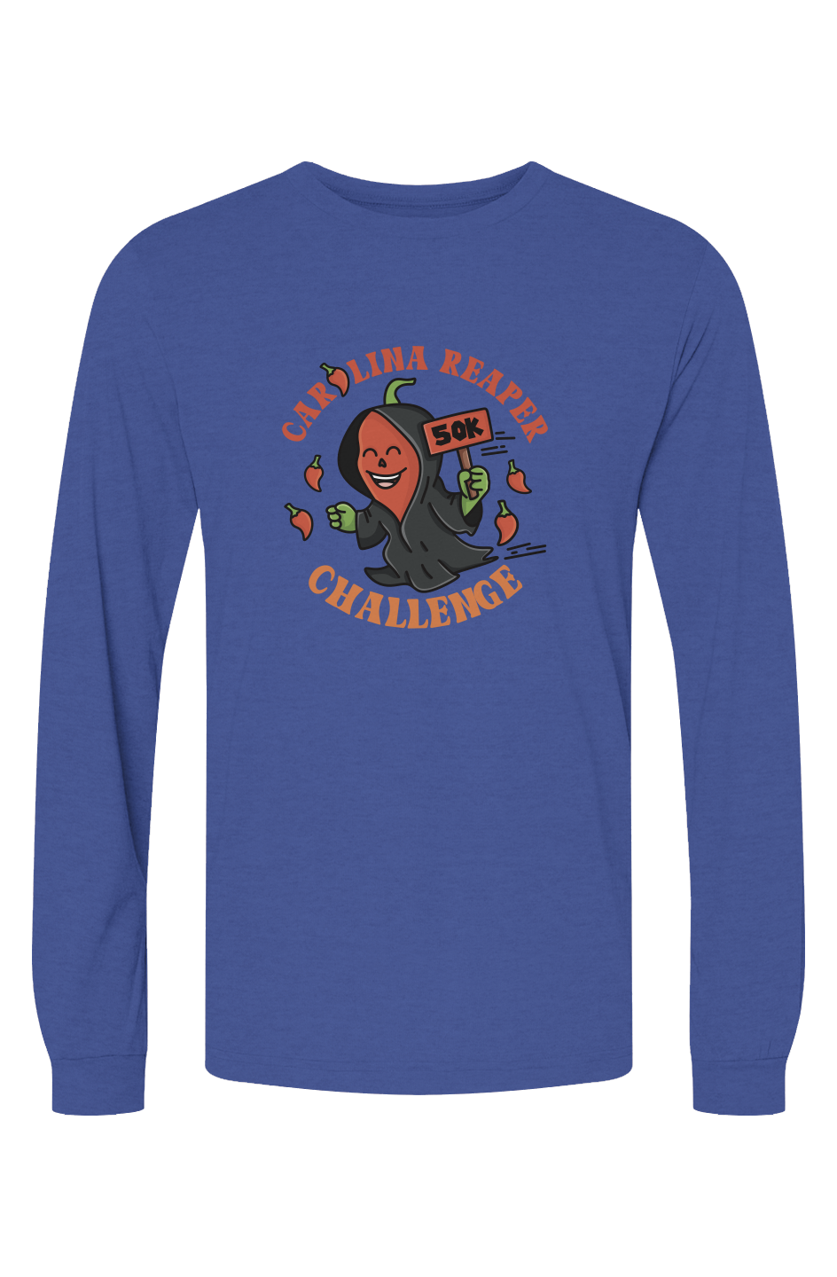 Carolina Reaper Triblend L/S Tee