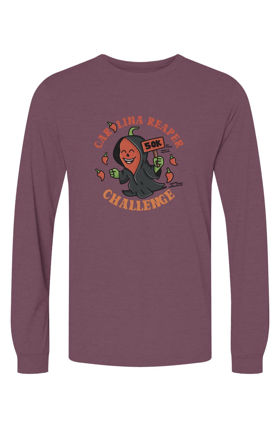 Carolina Reaper Triblend L/S Tee