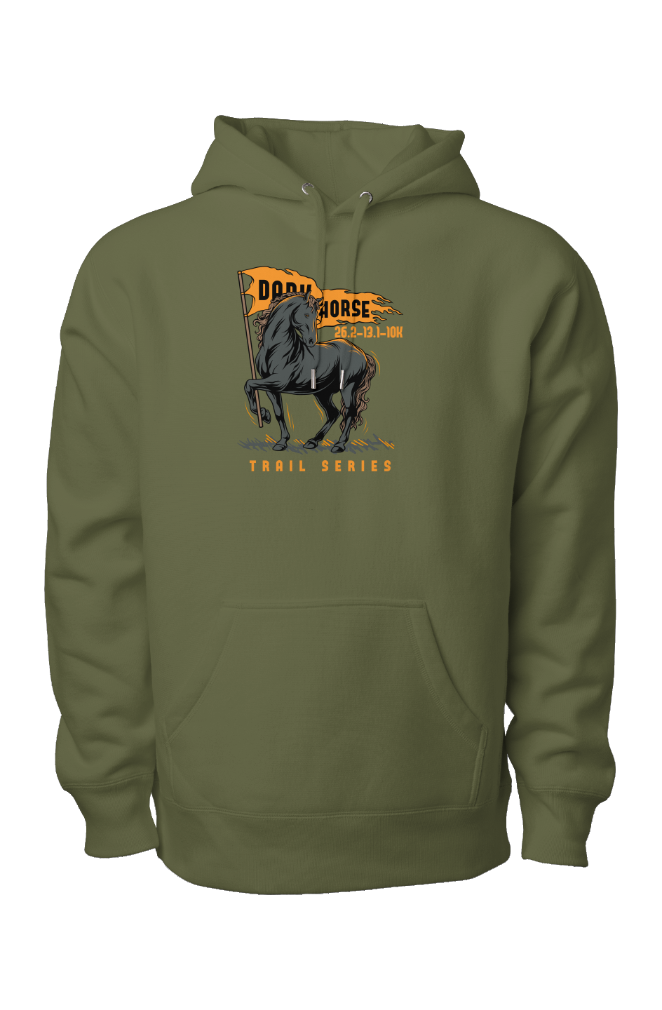 Dark Horse Trail Series Premium Heavyweight Cross Grain Hoodie